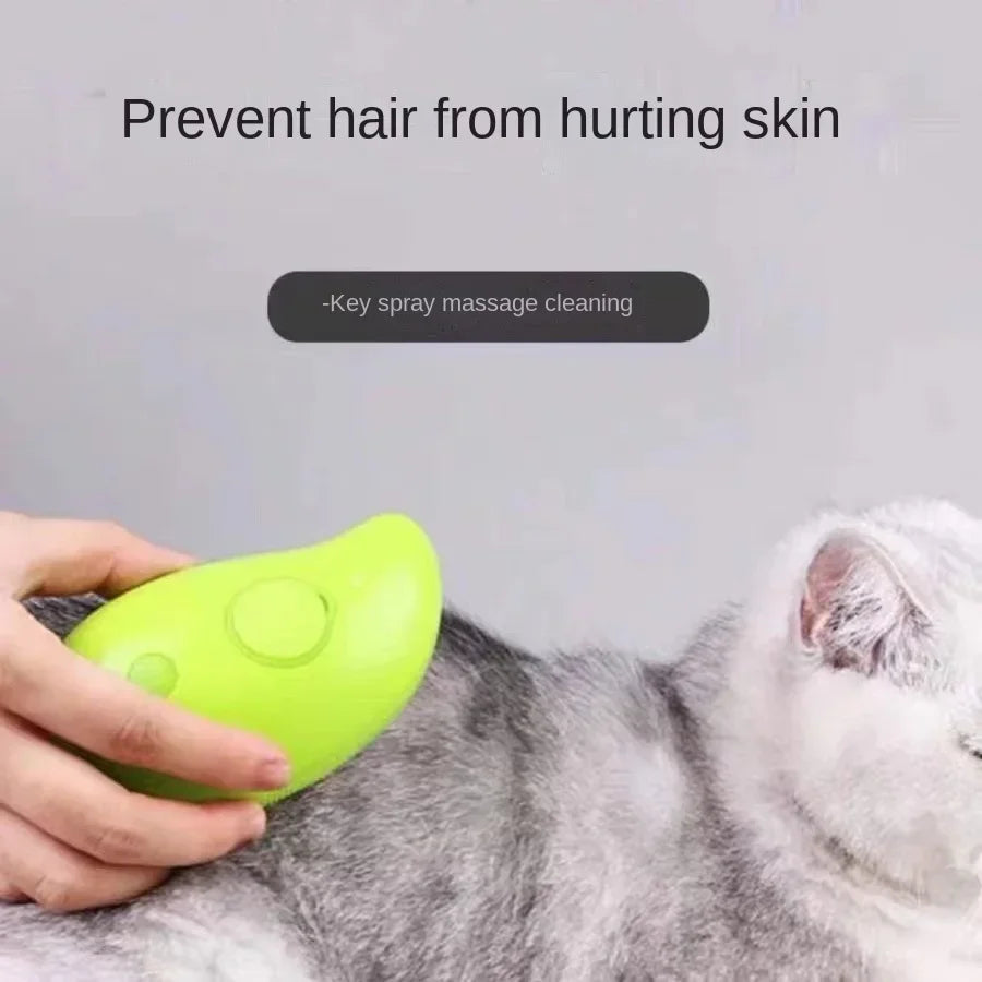 Cat Dog Pet Spray Massage Comb One Button Spray anti Flying Hair No Harm to Skin Massage Bath Pet Products Dog Supplies