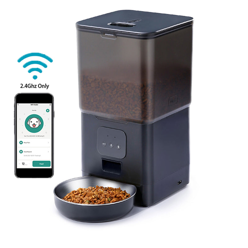 Automatic Pet Feeder with Wi-Fi variation Perfect for pet feeding for vacations, work, time from home