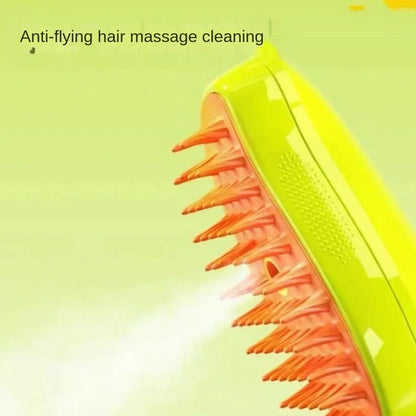 Cat Dog Pet Spray Massage Comb One Button Spray anti Flying Hair No Harm to Skin Massage Bath Pet Products Dog Supplies